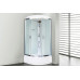 Душевая кабина Royal Bath RB 90CK5-WC-CH 90х90 см, с матовыми стеклами