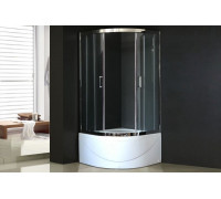 Душевой уголок Royal Bath RB 90BK-T-CH 90х90 см, с прозрачными стеклами