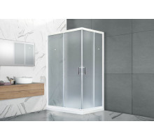 Душевой уголок Royal Bath RB HPD-С 100х80 см, с матовыми стеклами