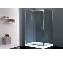 Душевое ограждение Royal Bath RB9012B-L 120х90 см, с прозрачными стеклами, левостороннее